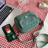 Women Shoulder Bags Letter Backpack Female Nylon Crossbody Bag