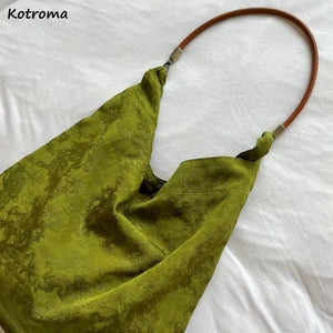 Women Shoulder Bags Large Capacity Shopping Vintage Handbags