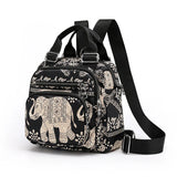 Waterproof Nylon Lady Backpack Female Tote Crossbody Bags For Women