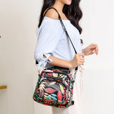 Waterproof Nylon Lady Backpack Female Tote Crossbody Bags For Women