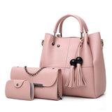 Women Shoulder Bags Tassel Composite Bags