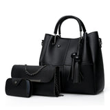 Women Shoulder Bags Tassel Composite Bags