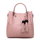 Women Shoulder Bags Tassel Composite Bags