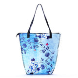 Boho Style Hand Painted Shoulder Bag for Women, Lightweight Casual Tote Bag