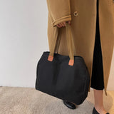 Canvas Shoulder Bag Large Capacity All-match Totes Casual Handbags