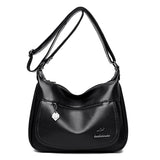 High Leather Women's Shoulder Bag - Multiple Colors