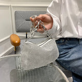 Rhinestone Evening Clutch Shoulder Bag for Women