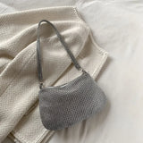 Rhinestone Evening Clutch Shoulder Bag for Women