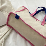 Large Capacity Panelled Tote Bag for Women