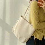 Large Capacity Women Shoulder Bag Oxford Tote Zipper Handbag