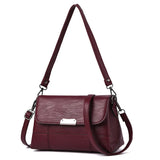 Small Crossbody Bag Soft PU Leather Flap Bag Messenger Bags