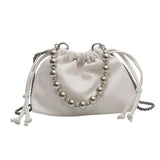 Small Satchel Crossbody Bag Soft PU Leather Messenger Bag