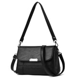 Small Crossbody Bag Soft PU Leather Flap Bag Messenger Bags