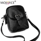 Soft Leather Shoulder Bag Solid Color Casual Travel Handbag
