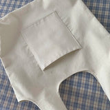 Canvas Student Shoulder Bag Large Capacity Harajuku