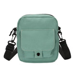 Canvas Shoulder Bag Women Canvas Travel Handbags Solid Color