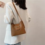 Women Shoulder Bags PU Leather Large Capacity All-match Handbags