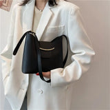 Women Shoulder Bags PU Leather Large Capacity All-match Handbags