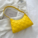 Women Shoulder Bags Solid Underarm PopularHandbags Female All-match