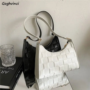 Women Shoulder Bags Solid Underarm PopularHandbags Female All-match