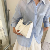 Women Shoulder Bags Solid Underarm PopularHandbags Female All-match