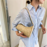 Women Shoulder Bags Solid Underarm PopularHandbags Female All-match