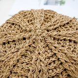 Straw Circular Cross Body Bag Tassel Holiday Beach Retro Women Shoulder Bags