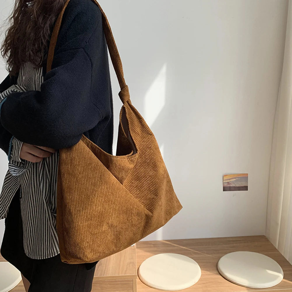 Stylish Female Solid Handbag Shoulder Bag