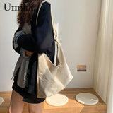 Stylish Female Solid Handbag Shoulder Bag