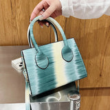 Women Shoulder Bags Summer Gradient Small Square Bag