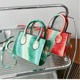 Women Shoulder Bags Summer Gradient Small Square Bag