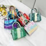 Women Shoulder Bags Summer Gradient Small Square Bag