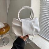 Texture Handbags Cloud Bag Female Evening Bag Diagonal Bag C