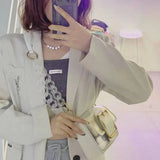 Women Shoulder Bags Transparent Underarm Crossbody Bag Sweet Female All-match St