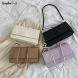 PU Leather Flap Handbag Women Shoulder Bag