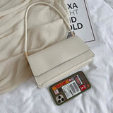 PU Leather Flap Handbag Women Shoulder Bag