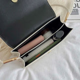 PU Leather Flap Handbag Women Shoulder Bag