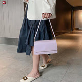 PU Leather Flap Handbag Women Shoulder Bag