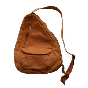 Vintage Canvas Cross-body Bag Zipper School-bag Retro Satchel Harajuku