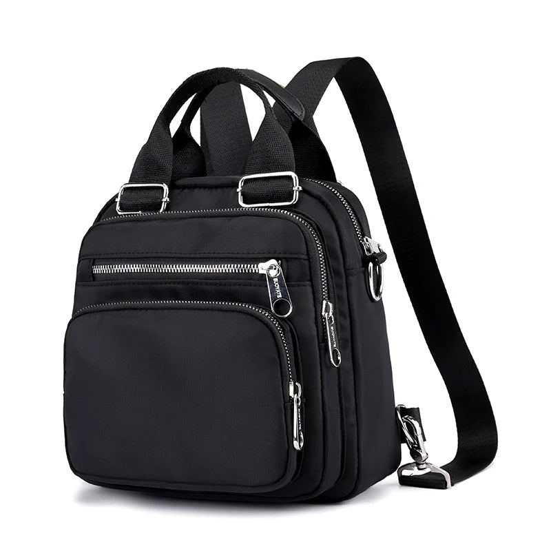 Waterproof Nylon Shoulder Bag Crossbody Tote Handbag for Women