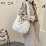 Winter Space Down Cloud Shoulder Bag Female Quilted