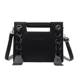 Shoulder Bags with Drawstring Decor Solid Style