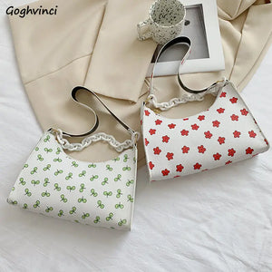 Sweet Printed Shoulder Bag Women Handbag Summer Style Purse
