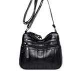 Small Leather Crossbody Bag for Women Shoulder Handbag