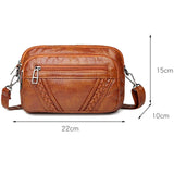 Women Shoulder Bags Crossbody Bags Small Waist Bag PU Leather Chest Bag