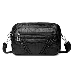Women Shoulder Bags Crossbody Bags Small Waist Bag PU Leather Chest Bag