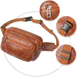 Women Shoulder Bags Crossbody Bags Small Waist Bag PU Leather Chest Bag