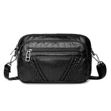 Women Shoulder Bags Crossbody Bags Small Waist Bag PU Leather Chest Bag