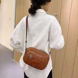 Women Shoulder Bags Crossbody Bags Small Waist Bag PU Leather Chest Bag