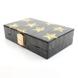 Acrylic Star Box Clutch Purse Chain Shoulder Bag